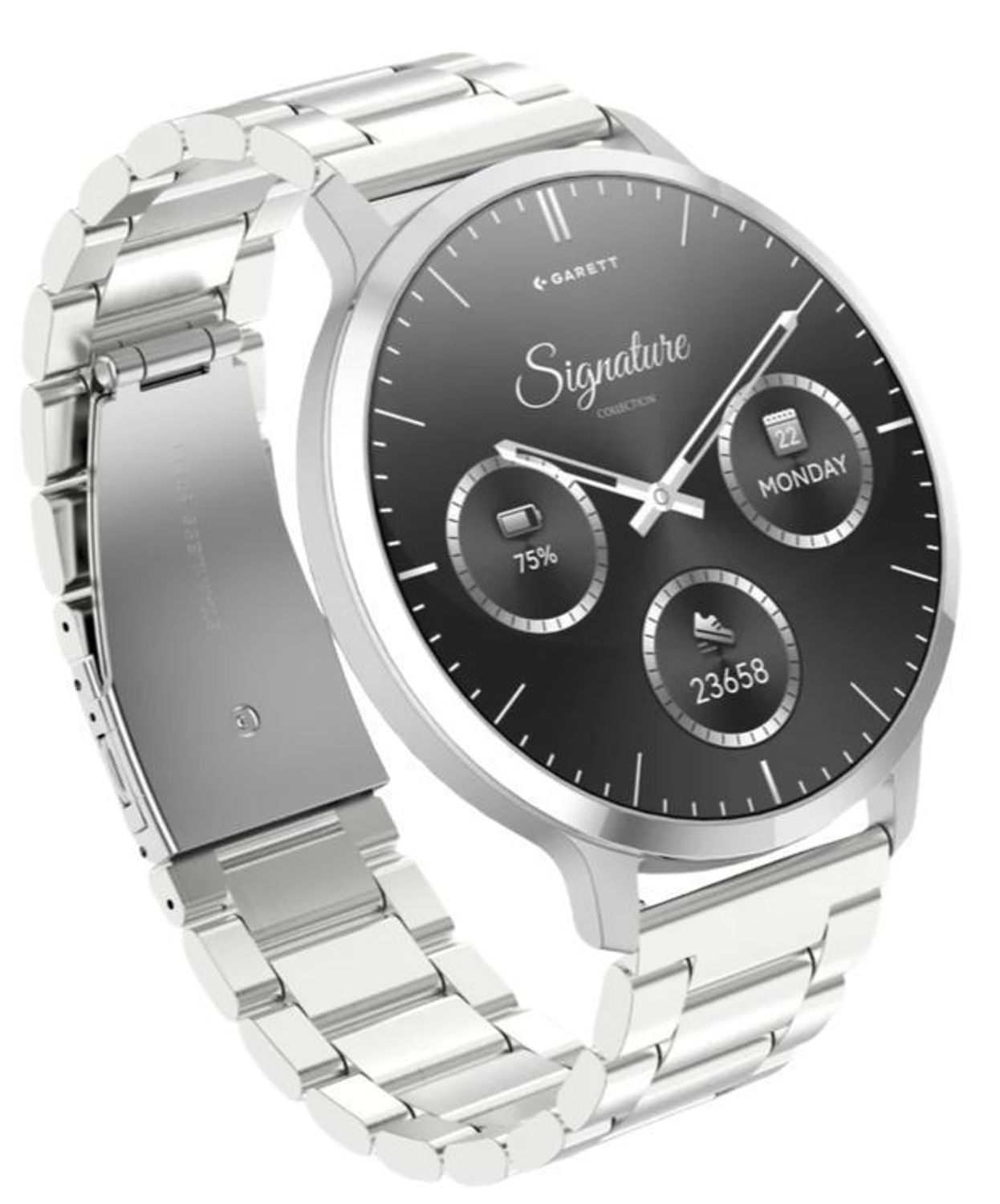 Smartwatch męski Garett Edge srebrny solid AMOLED 1,73″ + brązowy pasek (4).jpg